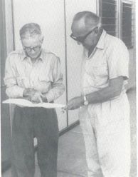 Dr Vivian Fitzsimons and Dr Charles Koch